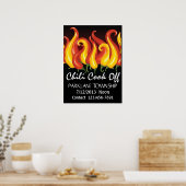 チリ調理師オフポスター – SRF ポスター (キッチン)