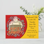 チリ調理師オフポット 招待状 (スタンド正面)