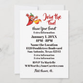 チリ調理師オフ招待状 招待状 (裏面)