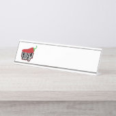 チリ調理師オフ デスクネームプレート (正面)