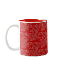 チリ赤恋パーソナライズされた国旗