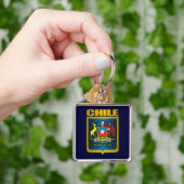 「チリ金ゴールド」 キーホルダー (手)