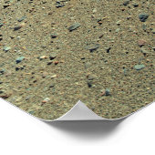 チリ，アタカマ砂漠 ポスター (角)