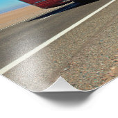 チリ，アタカマ・バス フォトプリント            (角)