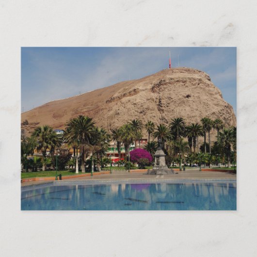チリ・アリカ ポストカード (正面)