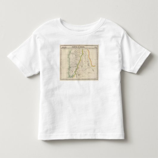 チリ、アルゼンチン36 トドラーTシャツ (正面)