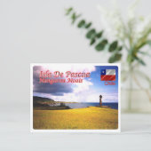 チリ – イースター島 –  ポストカード (スタンド正面)