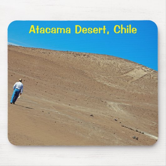 チリ，エルギガンテジオグリフ マウスパッド (正面)