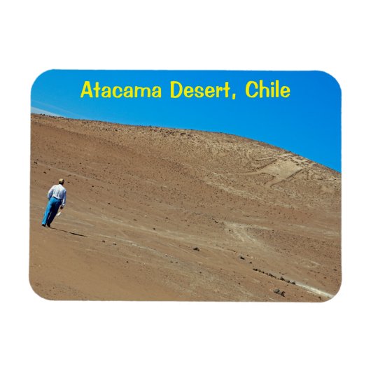 チリ,エルギガンテジオグリフ マグネット (横)