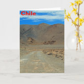 チリ カード (黄色い花)