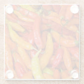 チリ ガラスコースター (裏面)