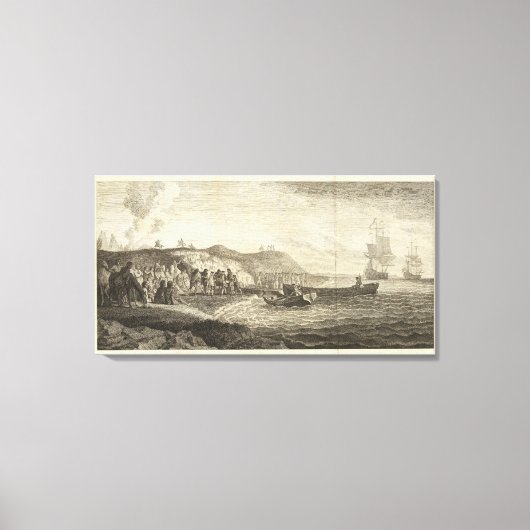 チリ キャンバスプリント (正面)