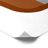 チリ・コロラド州：オレンジ・バーン ポスター (角)