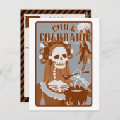 チリ・コロラド州：オレンジ・バーン ポストカード (正面/裏面)