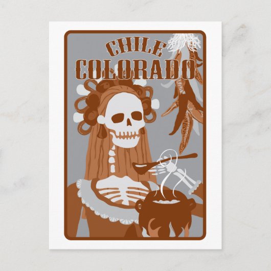 チリ・コロラド州：オレンジ・バーン ポストカード (正面)