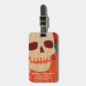 チリ・コロラド ラゲッジタグ (正面縦)