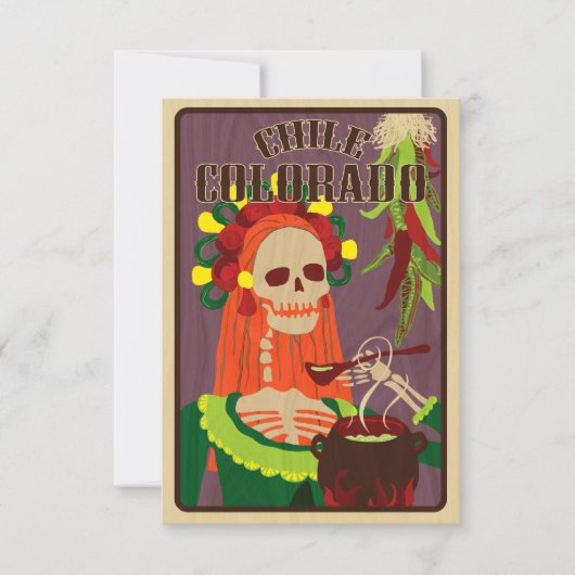 チリ・コロラド 招待状 (正面)