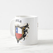 チリ コーヒーマグカップ (正面左)