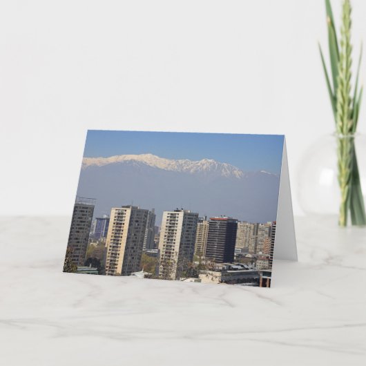 チリ，サンティアゴ カード (正面)