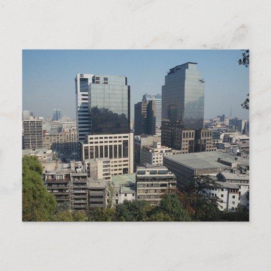 チリ，サンティアゴ ポストカード (正面)