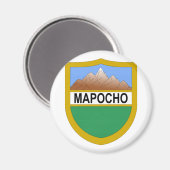 チリ，サンティアゴ マグネット (正面/裏面)