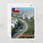 チリ – サンティアゴ – リオ・マポチョ –  ポストカード (正面/裏面)