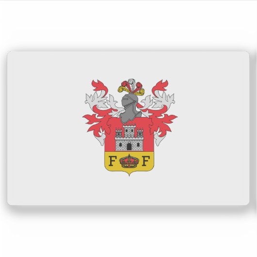 チリ・サン・フェリペ国旗 シール (正面)