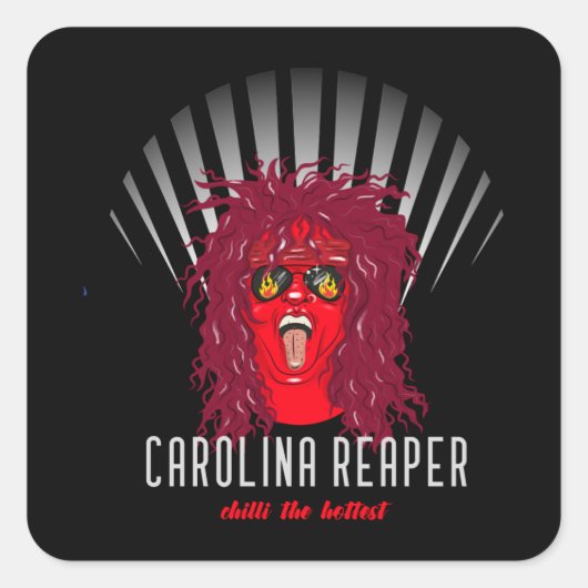 チリ スクエアシール (正面)