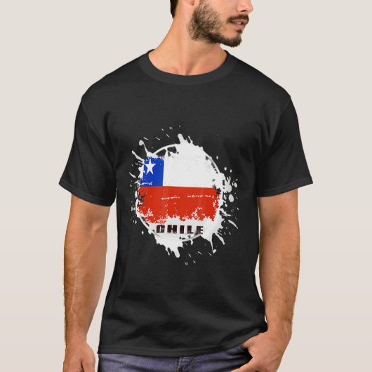 チリ スプラッシュ Tシャツ (正面)