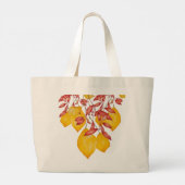 チリ&ターメリックオンザジャンボトート ラージトートバッグ (裏面)