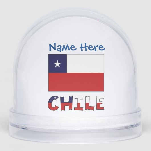 チリ チリ国旗 青 カスタマイズ (正面)