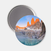 チリ，トーレスデルペイネ国立公園 マグネット (正面/裏面)