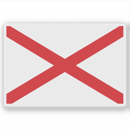 チリ，バルディブ国旗 シール (正面)