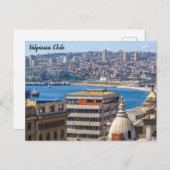 チリ,バルパライソ, ポストカード (正面/裏面)