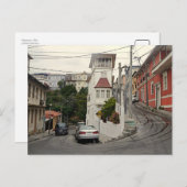 チリ,バルパライソ ポストカード (正面/裏面)