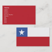 チリ-ビジネス 名刺 (正面/裏面)