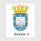 チリ，プロヴィデンシアの紋章 シール (シート)