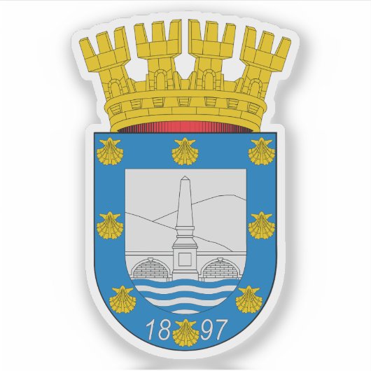 チリ，プロヴィデンシアの紋章 シール (正面)