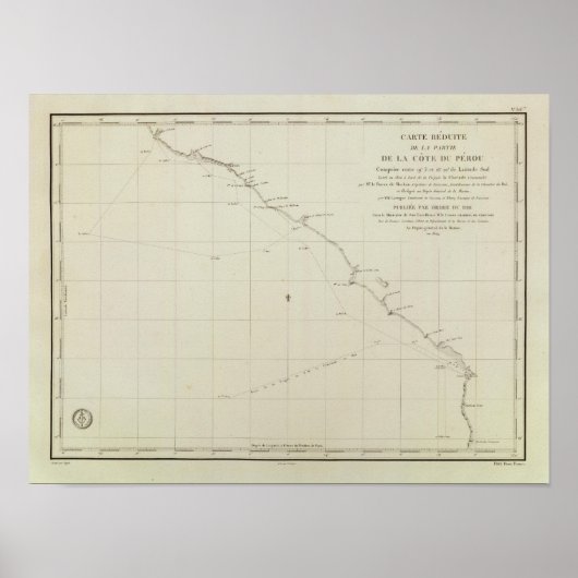 チリ，ペルー ポスター (正面)