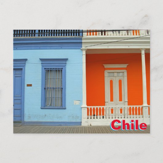 チリ ポストカード (正面)