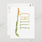 チリ ポストカード (正面/裏面)