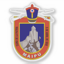 チリ，マイプーのコート シール