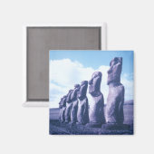 チリ,マグネット – イースター島 マグネット (正面/裏面)