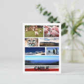 チリ – モザイク –  ポストカード (スタンド正面)