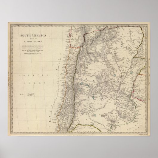 チリ，ラプラタ ポスター (正面)