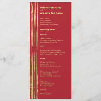 チリ レモン ウェディング メニュー