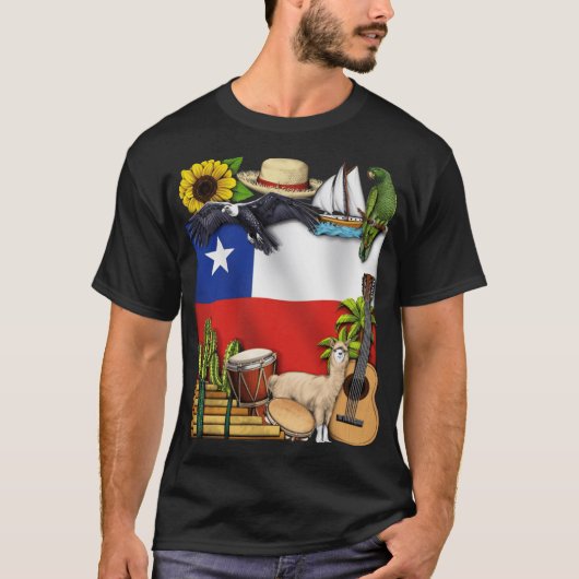 チリ ヴィンテージ Tシャツ (正面)