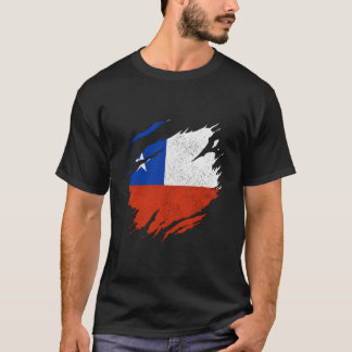 チリ 国旗 チリ人の誇り チリ Tシャツ