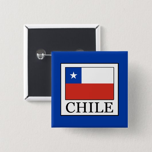 チリ 缶バッジ (正面&裏面)