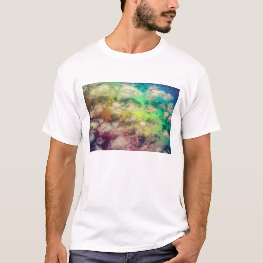 チリ - 風景航空写真 | 南米 Tシャツ (正面)